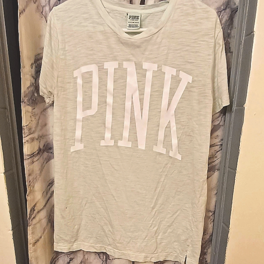 Women's PINK Shirt mint green XS but fits like M